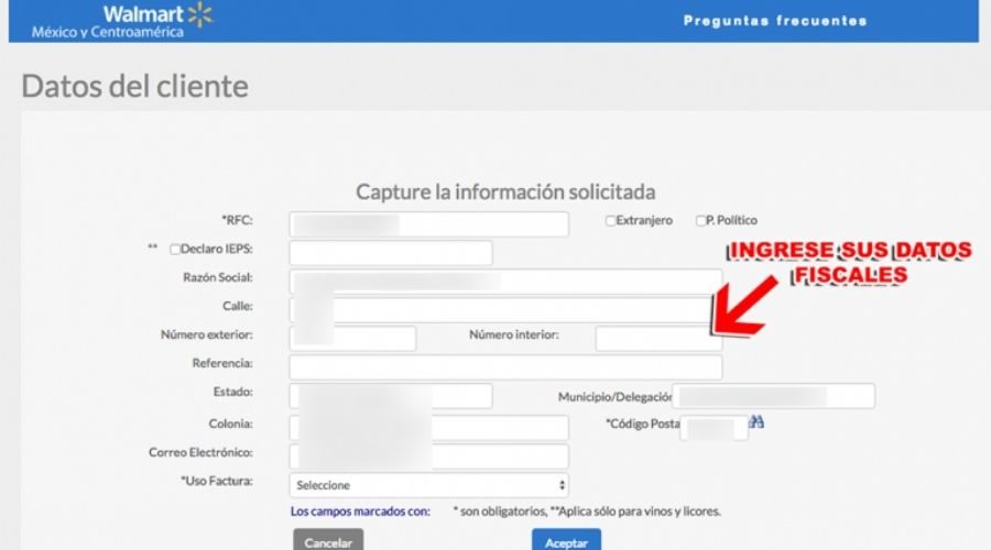 Completa los siguientes datos