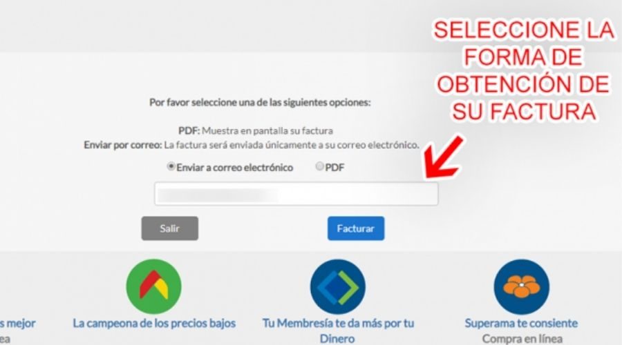 Descarga la Factura
